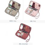 カード入れ カードケース パスポートケース  ストラップ ラウンドファスナー SIMカードポケット 多機能財布 小銭入れ  全5色 SKU:IPC12162024015 - Image 19