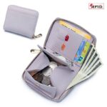 折りたたみ 小銭入れ 本革 ミニ財布 ラウンドファスナー 多機能 財布 小銭入れ RFID 札入れ ミニ財布 小物ポケット 全5色 SKU:IPC12162024019 - Image 11