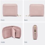 折りたたみ 小銭入れ 本革 ミニ財布 ラウンドファスナー 多機能 財布 小銭入れ RFID 札入れ ミニ財布 小物ポケット 全5色 SKU:IPC12162024019 - Image 14