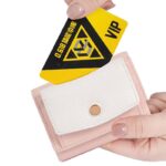 折りたたみ 小銭入れ 本革 ミニ財布  多機能 財布 小銭入れ RFID 札入れ ミニ財布 小物ポケット 全6色 SKU:IPC12162024020 - Image 5