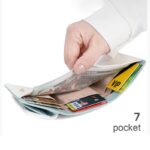 折りたたみ 小銭入れ 本革 ミニ財布  多機能 財布 小銭入れ RFID 札入れ ミニ財布 小物ポケット 全6色 SKU:IPC12162024020 - Image 2