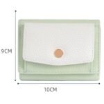 折りたたみ 小銭入れ 本革 ミニ財布  多機能 財布 小銭入れ RFID 札入れ ミニ財布 小物ポケット 全6色 SKU:IPC12162024020 - Image 9