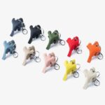 バッグチャーム 小物入れ アクセサリーケース キーホルダー 本革レザー チャーム 持ち運び チャーム バッグアクセサリー バッグ小物 全7色 SKU:IPC12162024023 - 画像 (22)