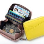 折りたたみ 小銭入れ 本革 ミニ財布 ラウンドファスナー 多機能 財布 小銭入れ RFID 札入れ ミニ財布 小物ポケット 全9色 SKU:IPC12162024024