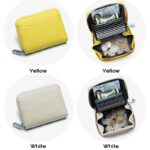 折りたたみ 小銭入れ 本革 ミニ財布 ラウンドファスナー 多機能 財布 小銭入れ RFID 札入れ ミニ財布 小物ポケット 全9色 SKU:IPC12162024024 - Image 8