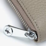 折りたたみ 小銭入れ 本革 ミニ財布 ラウンドファスナー 多機能 財布 小銭入れ RFID 札入れ ミニ財布 小物ポケット 全9色 SKU:IPC12162024024 - Image 6