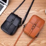 スマホショルダー 本革斜めがけバッグ 通勤バッグ 小物収納 財布 スマホポーチ お財布 レディース ショルダーバッグ スマホショルダーバッグ 全5色 SKU:IPC12162024026 - Image 2