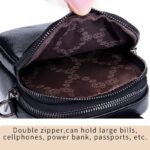 スマホショルダー 本革斜めがけバッグ 通勤バッグ 小物収納 財布 スマホポーチ お財布 レディース ショルダーバッグ スマホショルダーバッグ 全5色 SKU:IPC12162024026 - Image 3