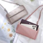 スマホショルダー 本革斜めがけバッグ タッチスクリーン付き 通勤バッグ 小物収納 財布 スマホポーチ レディース ショルダーバッグ スマホショルダーバッグ 全6色 SKU:IPC12162024027 - Image 5
