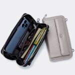 スマホショルダー 本革斜めがけバッグ タッチスクリーン付き 通勤バッグ 小物収納 財布 スマホポーチ レディース ショルダーバッグ スマホショルダーバッグ 全6色 SKU:IPC12162024027 - Image 4