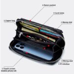 スマホショルダー 本革斜めがけバッグ タッチスクリーン付き 通勤バッグ 小物収納 財布 スマホポーチ レディース ショルダーバッグ スマホショルダーバッグ 全6色 SKU:IPC12162024027 - Image 16