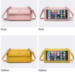 スマホショルダー 本革斜めがけバッグ タッチスクリーン付き 通勤バッグ 小物収納 財布 スマホポーチ レディース ショルダーバッグ スマホショルダーバッグ 全6色 SKU:IPC12162024027 - Image 27