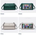 スマホショルダー 本革斜めがけバッグ タッチスクリーン付き 通勤バッグ 小物収納 財布 スマホポーチ レディース ショルダーバッグ スマホショルダーバッグ 全6色 SKU:IPC12162024027 - Image 26