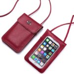 スマホショルダー 本革斜めがけバッグ タッチスクリーン付き 通勤バッグ 小物収納 財布 スマホポーチ レディース ショルダーバッグ スマホショルダーバッグ 全5色 SKU:IPC12162024028 - Image 8