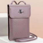 スマホショルダー 本革斜めがけバッグ タッチスクリーン付き 通勤バッグ 小物収納 財布 スマホポーチ レディース ショルダーバッグ スマホショルダーバッグ 全5色 SKU:IPC12162024028 - Image 6