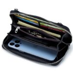 スマホショルダー 本革斜めがけバッグ 通勤バッグ 小物収納 財布 スマホポーチ お財布 レディース ショルダーバッグ スマホショルダーバッグ 全6色 SKU:IPC12162024032 - Image 6