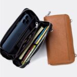 スマホショルダー 本革斜めがけバッグ 通勤バッグ 小物収納 財布 スマホポーチ お財布 レディース ショルダーバッグ スマホショルダーバッグ 全6色 SKU:IPC12162024032 - Image 3