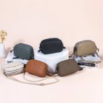 ショルダーバッグ レディース 通勤バッグ 斜め掛け スマホバッグ ハンド ストラップ 小物収納 財布 本革ミニバッグ 肩掛け ポーチ スマホ収納  全6色 SKU:IPC12162024035
