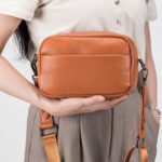 ショルダーバッグ レディース 通勤バッグ 斜め掛け スマホバッグ ハンド ストラップ 小物収納 財布 本革ミニバッグ 肩掛け ポーチ スマホ収納  全5色 SKU:IPC12162024036 - Image 2
