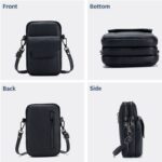 スマホショルダー 本革斜めがけバッグ 通勤バッグ 小物収納 財布 スマホポーチ お財布 レディース ショルダーバッグ スマホショルダーバッグ  全4色 SKU:IPC12162024037 - Image 6
