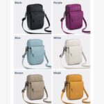 スマホショルダー 本革斜めがけバッグ 通勤バッグ 小物収納 財布 スマホポーチ お財布 レディース ショルダーバッグ スマホショルダーバッグ  全4色 SKU:IPC12162024037 - Image 5