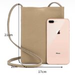 スマホショルダー 本革斜めがけバッグ 通勤バッグ 小物収納 財布 スマホポーチ お財布 レディース ショルダーバッグ スマホショルダーバッグ  全4色 SKU:IPC12162024038 - Image 5