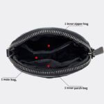 スマホショルダー 本革斜めがけバッグ 通勤バッグ 小物収納 財布 スマホポーチ お財布 レディース ショルダーバッグ スマホショルダーバッグ  全5色 SKU:IPC12162024041 - Image 5