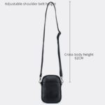 スマホショルダー 本革斜めがけバッグ 通勤バッグ 小物収納 財布 スマホポーチ お財布 レディース ショルダーバッグ スマホショルダーバッグ  全5色 SKU:IPC12162024041 - Image 4