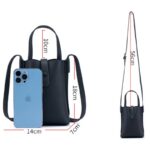 スマホショルダー 本革斜めがけバッグ ハンドバッグ 通勤バッグ 小物収納 財布 スマホポーチ レディース ショルダーバッグ スマホショルダーバッグ 全3色 SKU:IPC12162024043 - Image 10