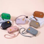 スマホショルダー 本革斜めがけバッグ ハンドバッグ 通勤バッグ 小物収納 財布 スマホポーチ レディース ショルダーバッグ スマホショルダーバッグ 全7色 SKU:IPC12162024044 - Image 3