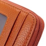 カードケース メンズ レディース ミニ財布 カード入れ ミニ財布 ファスナー ミニウォレット 小銭入れ 本革 革 レザー パスポートケース 全8色 SKU:IPC12162024048 - Image 7