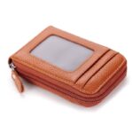 カードケース メンズ レディース ミニ財布 カード入れ ミニ財布 ファスナー ミニウォレット 小銭入れ 本革 革 レザー パスポートケース 全8色 SKU:IPC12162024048 - Image 15