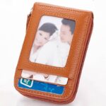 カードケース メンズ レディース ミニ財布 カード入れ ミニ財布 ファスナー ミニウォレット 小銭入れ 本革 革 レザー パスポートケース 全8色 SKU:IPC12162024048 - Image 3