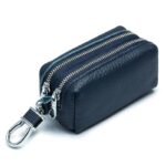 鍵入れケース  車の鍵 カーキー ケース  本革レザー  カラビナ キーホルダー 紛失防止 小物入れ 全8色 SKU:IPC12162024051 - Image 9