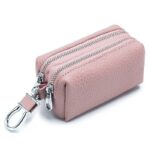 鍵入れケース  車の鍵 カーキー ケース  本革レザー  カラビナ キーホルダー 紛失防止 小物入れ 全8色 SKU:IPC12162024051 - Image 8