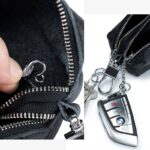 鍵入れケース  車の鍵 カーキー ケース  本革レザー  カラビナ キーホルダー 紛失防止 小物入れ 全8色 SKU:IPC12162024051 - Image 26