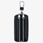 鍵入れケース  車の鍵 カーキー ケース  本革レザー  カラビナ キーホルダー 紛失防止 小物入れ 全8色 SKU:IPC12162024051 - Image 25