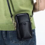 スマホショルダー 本革斜めがけバッグ 通勤バッグ 小物収納 財布 スマホポーチ お財布 レディース ショルダーバッグ スマホショルダーバッグ 全6色 SKU:IPC12162024055 - 画像 (2)