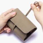 本革 ミニトラベルジュエリーボックス  レディース  柔らかい ジュエリーケース  持ち運び用 ジュエリーポーチ イヤリング ネックレス リング 全7色 SKU:IPC12162024056 - 画像 (3)