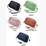 ショルダーバッグ レディース 斜め掛け スマホバッグ ハンド ストラップ 小物収納 財布 本革ミニバッグ 肩掛け ポーチ スマホ収納  全4色 SKU:IPC12162024059 - 画像 (14)
