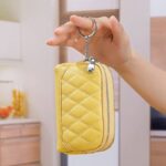 小銭入れ コインケース レザー 本革 財布 おしゃれ 革小物 小物入れ 小物 ミニ財布 鍵 ミニ チェーン 紛失防止 マルチケース 全6色 SKU:IPC12162024060 - 画像 (3)