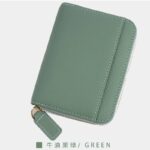 折りたたみ 小銭入れ 本革 ミニ財布 ラウンドファスナー  多機能 財布 小銭入れ RFID  札入れ  ミニ財布 小物ポケット 全7色 SKU:IPC12162024063 - 画像 (17)