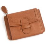 本革 ミニ財布  薄い コンパクト レディース 多機能 財布 小銭入れ RFID  札入れ 二つ折り財布 ミニ財布 小物ポケット 全6色 SKU:IPC12162024065 - 画像 (4)