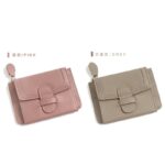本革 ミニ財布  薄い コンパクト レディース 多機能 財布 小銭入れ RFID  札入れ 二つ折り財布 ミニ財布 小物ポケット 全6色 SKU:IPC12162024065 - 画像 (14)
