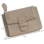 本革 ミニ財布  薄い コンパクト レディース 多機能 財布 小銭入れ RFID  札入れ 二つ折り財布 ミニ財布 小物ポケット 全6色 SKU:IPC12162024065 - 画像 (16)