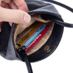 スマホショルダー 本革斜めがけバッグ 通勤バッグ 小物収納 財布 スマホポーチ お財布 レディース ショルダーバッグ スマホショルダーバッグ 全2色 SKU:IPC12162024069 - Image 9