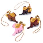 バッグチャーム  小物入れ アクセサリーケース  本革レザー チャーム  持ち運び チャーム  バッグアクセサリー バッグ小物 全4色 SKU:IPC12162024077