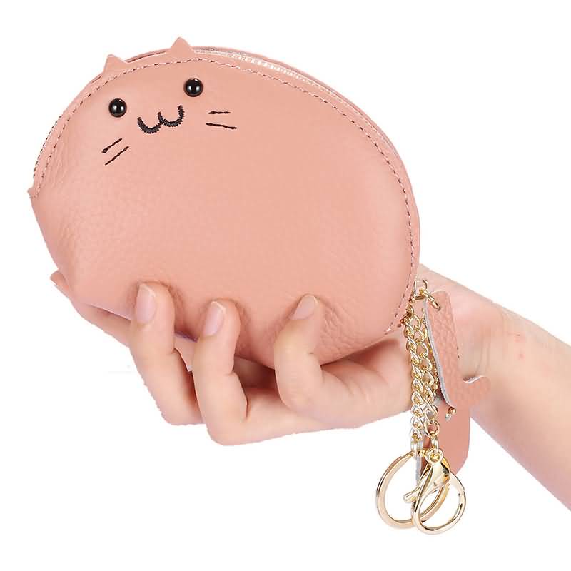 IPC12162024079-01.jpg 小銭入れ コインケース レザー 本革 財布 おしゃれ 革小物 小物入れ 小物 ミニ財布 鍵 ミニ チェーン 紛失防止 マルチケース 全5色 SKU:IPC12162024079 - Image 1