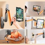 壁掛けスマホホルダー スマホ・タブレット兼用 壁面用 伸縮可能 スマホスタンド  マグネットスマホスタンド 全2色 SKU:IPC12232024008 - Image 9