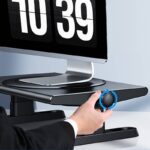 折れ畳式 PCスタンド ノートパソコン スタンド  高度調整可能 360度角度調節可能 ノートパソコンスタンド iPad スタンド black/white 全2色  SKU:IPC12232024009 - Image 12